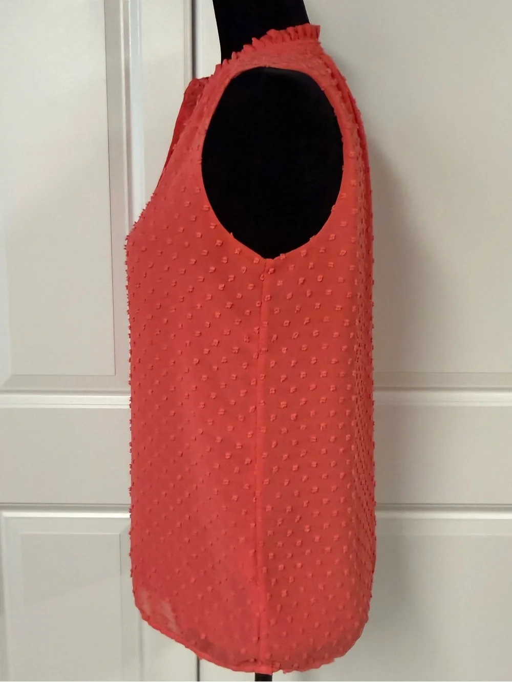 J.Crew Petite Clip Dot Textured Top
